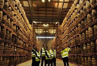 酒廠產(chǎn)品倉庫-專用酒精探測(cè)器案例